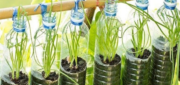 افكار ابداعية لإعادة تدوير علب الماء أفكار لإعادة تدوير علب الماء