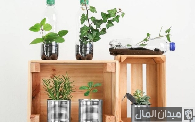 أفكار لإعادة تدوير علب الماء أفكار لإعادة تدوير علب الماء