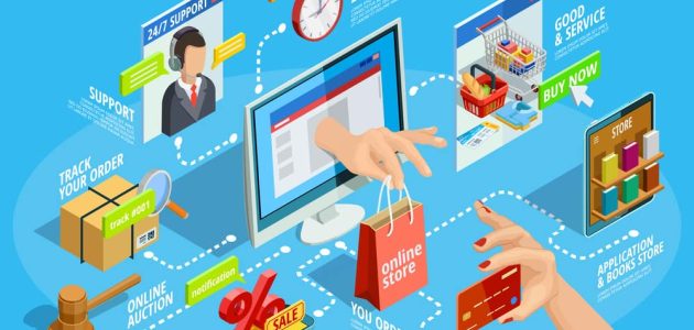 حجم التجارة الإلكترونية في العالم والدول العربية حجم التجارة الالكترونية في العالم