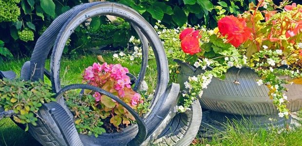 افكار مبتكرة الاستفادة من الاطارات المستعملة كيفية الاستفادة من الاطارات المستعملة