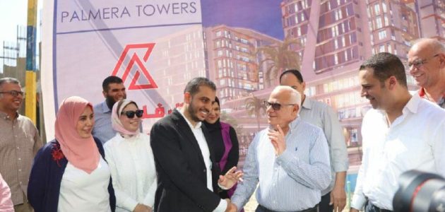 محافظ بورسعيد يتفقد مشروع أبراج بالميرا محافظ بورسعيد يتفقد مشروع أبراج بالميرا