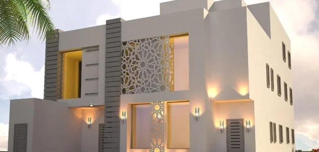 تصميم واجهات منازل مودرن دور واحد في السعودية واجهات منازل دور واحد في السعودية