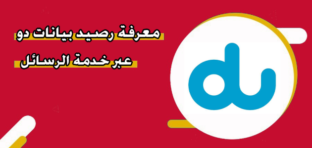 خطوات معرفة رصيد دو du الإمارات فاتورة وبيانات رصيد دو الإمارات فاتورة وبيانات