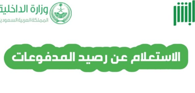 عبر "أبشر".. الاستعلام عن المدفوعات الحكومية السعودية برقم الهوية ورقم الإقامة الاستعلام عن المدفوعات الحكومية
