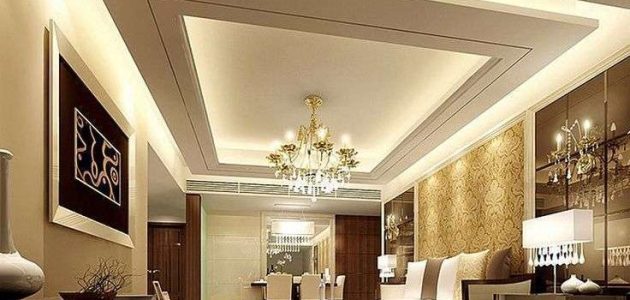 أجمل ديكورات الجبس بورد الكلاسيك والمودرن 2025 ديكورات الجبس بورد