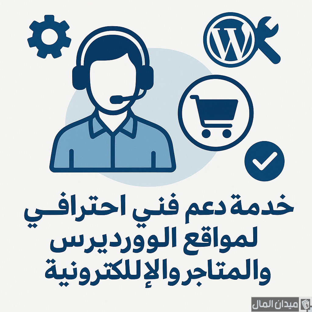 خدمة دعم فني متخصص متكامل لمواقع الووردبريس والمتاجر الإلكترونية 2025 خدمة دعم فني متخصص متكامل لمواقع الووردبريس والمتاجر الإلكترونية 2025