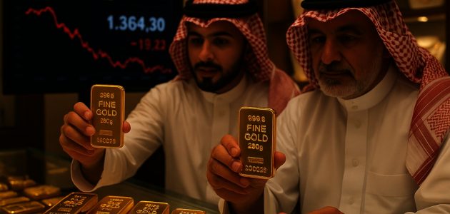 هبوط الذهب اليوم يفتح آفاق جديدة للمستثمرين في السعودية